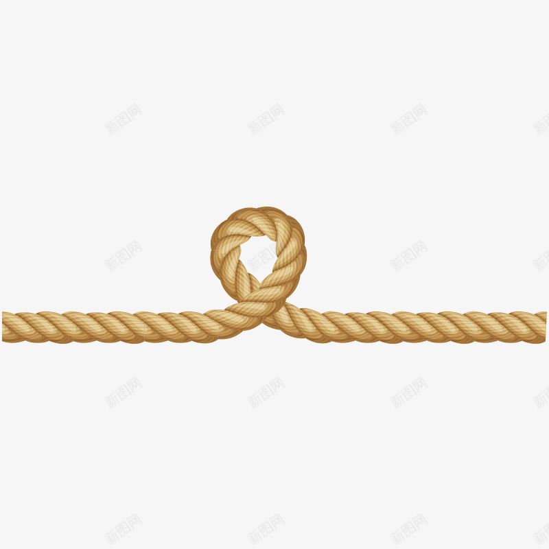卡通打结绳子捆绑png免抠素材_新图网 https://ixintu.com 卡通 打结 捆绑 绳子