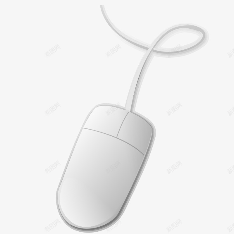 白色的鼠标png免抠素材_新图网 https://ixintu.com 卡通鼠标 小鼠标 白色的 鼠标 鼠标样式 鼠标模型