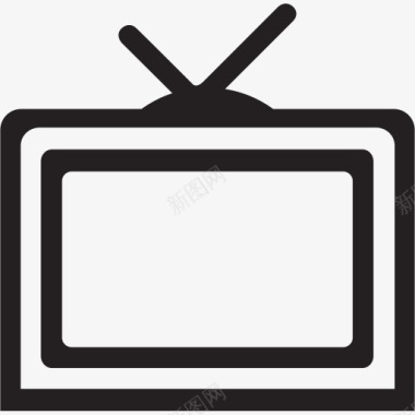 电缆监控插头屏幕电视电视设施图标图标