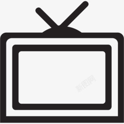 cable电缆监控插头屏幕电视电视设施图标高清图片
