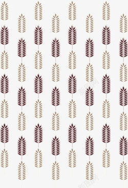 粮食花纹丰收的小麦花纹矢量图高清图片