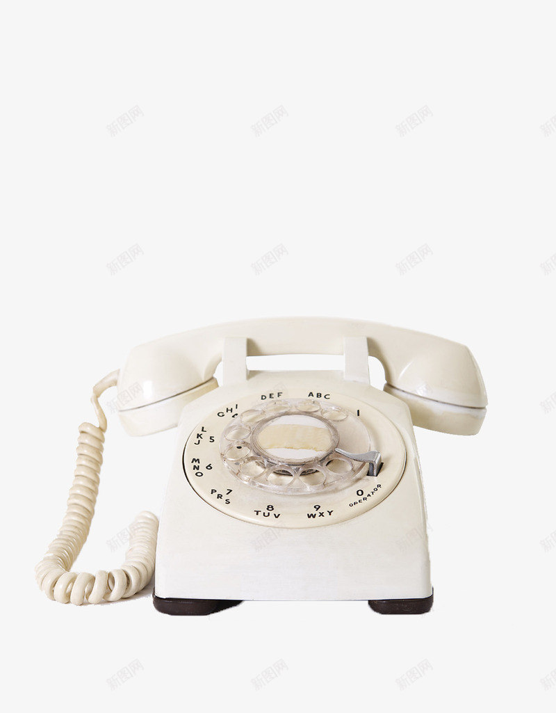 白色电话png免抠素材_新图网 https://ixintu.com 电话 白色 话机 话筒