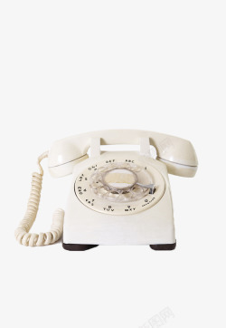 白色话筒白色电话高清图片