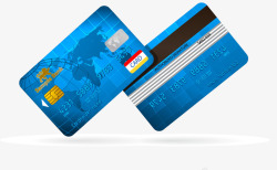 银行卡加密信用卡银行卡矢量图高清图片