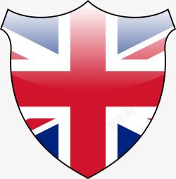 英伦徽章创意英国国旗徽章图高清图片