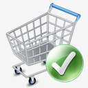 添加电子商务排除购物车网上商店图标图标