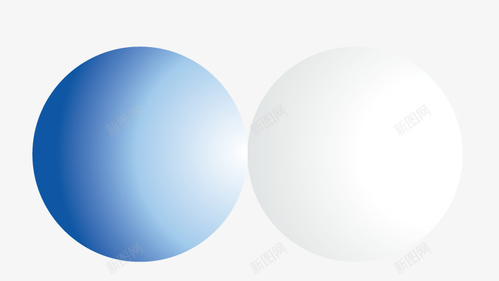 质感球形png免抠素材_新图网 https://ixintu.com 矢量球 蓝色球 质感球形