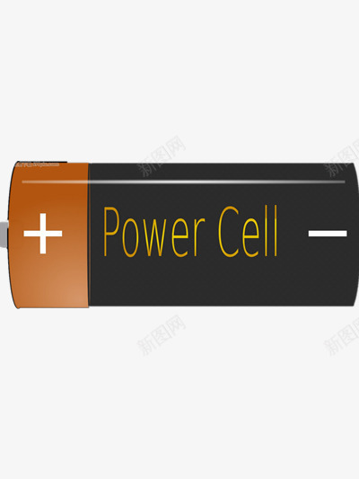 干电池png免抠素材_新图网 https://ixintu.com 伏特 电池 能量