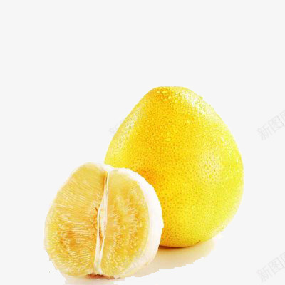 柚子png免抠素材_新图网 https://ixintu.com 一颗柚子 切开的柚子 柚子 水果 红心柚
