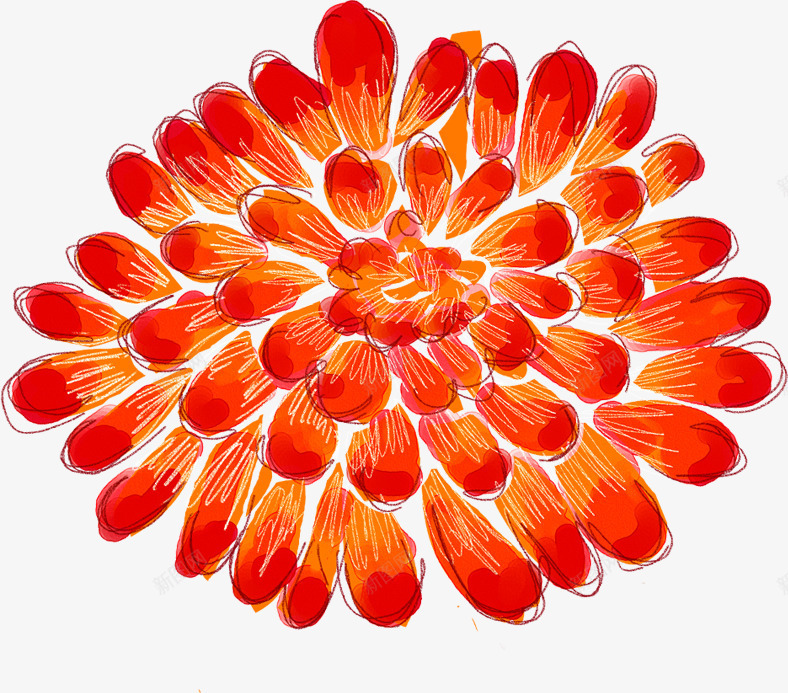 红色艺术花瓣造型png免抠素材_新图网 https://ixintu.com 红色 艺术 花瓣 设计 造型