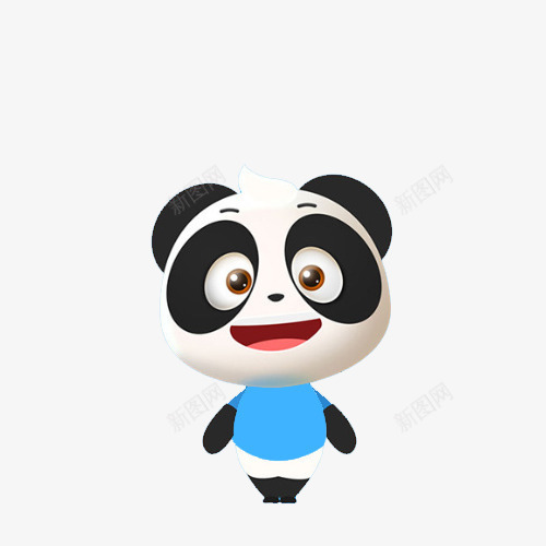 可爱小熊猫png免抠素材_新图网 https://ixintu.com 创意 可爱 手绘 熊猫
