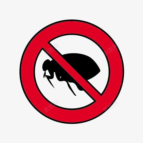 有害昆虫蟑螂标志图标png_新图网 https://ixintu.com 动物 图标 小强 有害 标志 蟑螂