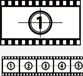 胶片png免抠素材_新图网 https://ixintu.com 剪影 电影 胶片