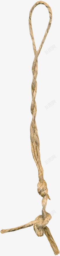 麻料床品细的麻料绳子高清图片