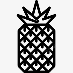 大菠萝素材大菠萝图标高清图片