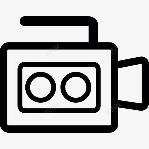 老式的摄像机图标png_新图网 https://ixintu.com 电影 视频 视频摄像机