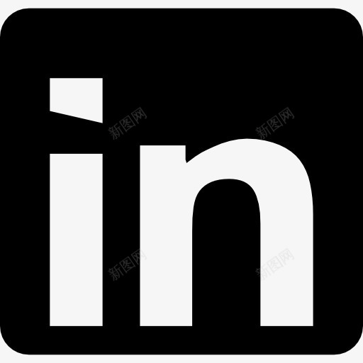 LinkedIn图标png_新图网 https://ixintu.com 专业网络 社会概况 社会网络
