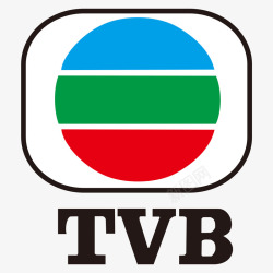 三色台香港无线电视TVB台标图标高清图片