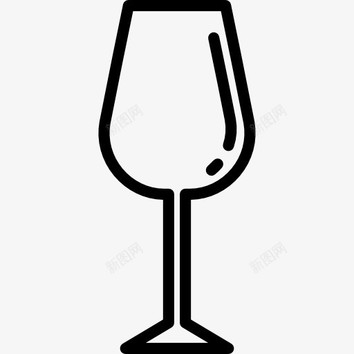 WineGlass图标png_新图网 https://ixintu.com 眼镜 酒类 酒精 食品 饮料