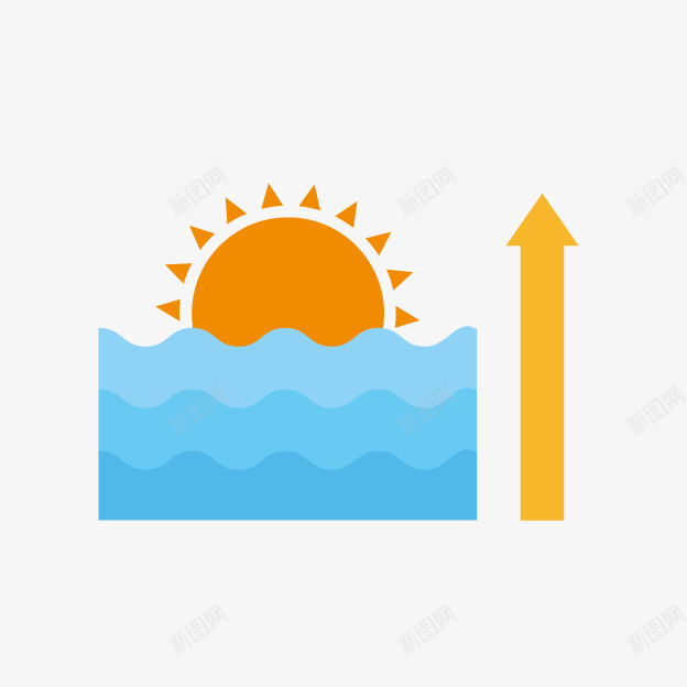 卡通温度标识图标png_新图网 https://ixintu.com 卡通标识 天气预报 气象标识 温度标识
