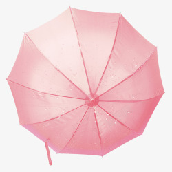 粉色创意雨伞素材