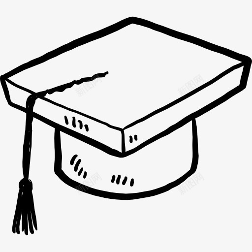 学士图标png_新图网 https://ixintu.com 学士帽 教育 研究生