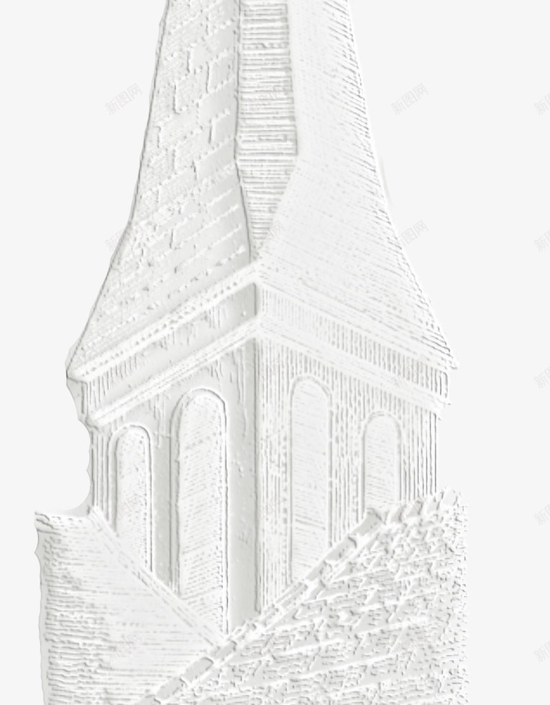 艺术建筑水印png免抠素材_新图网 https://ixintu.com 建筑 水印 艺术