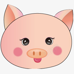 小猪卡通风格图标png_新图网 https://ixintu.com png 卡通 图标 小猪 风格