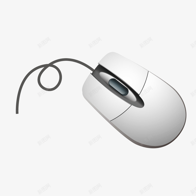 白色质感鼠标电脑配件png免抠素材_新图网 https://ixintu.com 电脑 白色 质感 配件 鼠标 鼠标样式