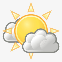 天气几云状态图标png_新图网 https://ixintu.com 2 clouds few weather 云 几 天气