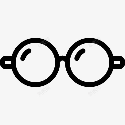 眼镜图标png_新图网 https://ixintu.com 光学眼镜 工具和用具 杂 眼科 眼镜 视觉