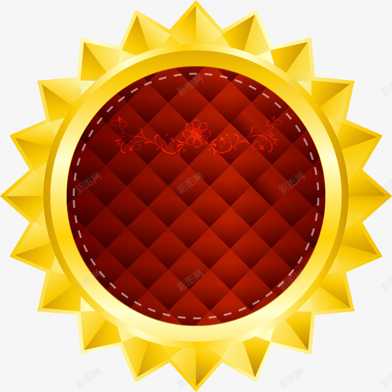 阳光样式的标签png免抠素材_新图网 https://ixintu.com 标签 样式 阳光 阳光样式的标签