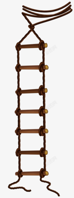 绳子梯子素材