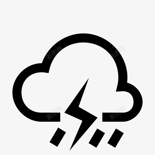预测暴雨下雨迅雷天气天气图标png_新图网 https://ixintu.com Forecast heavy rain rainy thunder weather 下雨 天气 暴雨 迅雷 预测