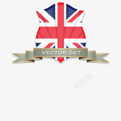 英国国旗徽章素材