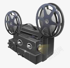 影带播放器png免抠素材_新图网 https://ixintu.com 复古 怀旧 机器 电影 电影带 胶带 胶带轮