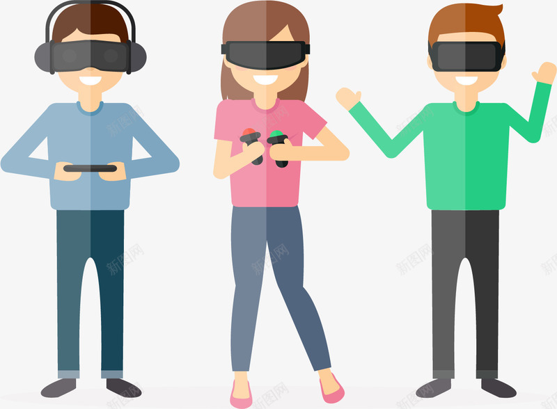 用户体验反馈报告png免抠素材_新图网 https://ixintu.com VR世界 VR眼镜 体验报告 用户体验 矢量素材 虚拟现实