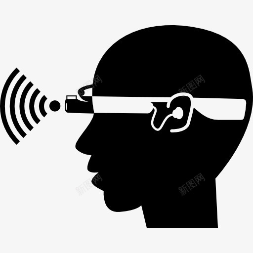 谷歌眼镜的秃头侧视图图标png_新图网 https://ixintu.com 侧视图 头 工具 工具和用具 无线 眼镜 秃顶 计算机 谷歌 谷歌眼镜