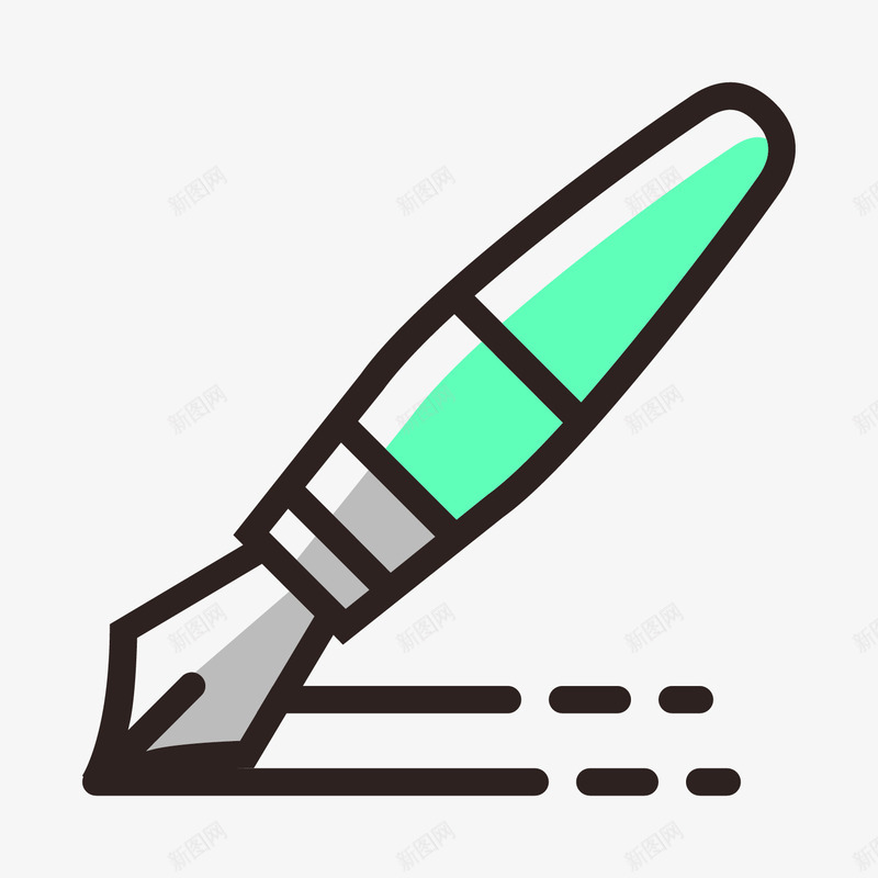 钢笔和线条png免抠素材_新图网 https://ixintu.com png素材 笔 线条 钢笔