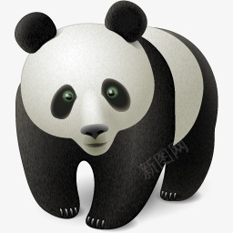 熊猫图标png_新图网 https://ixintu.com animal panda 动物 熊猫