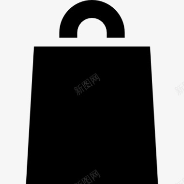 购物大袋图标图标