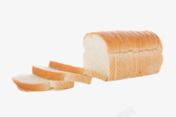 糖制品一个被切开的面包实物高清图片