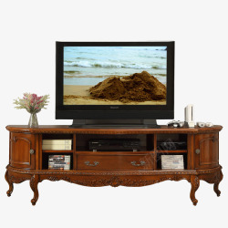 古典花纹电视柜素材