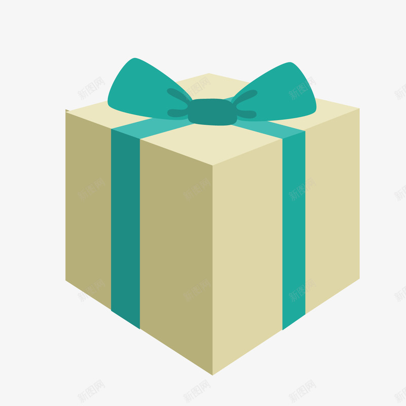 方形礼盒矢量图ai免抠素材_新图网 https://ixintu.com 圣诞 平面 形状 彩结 方形 礼物 礼盒 设计 矢量图