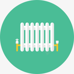 过水热散热器散热器图标高清图片