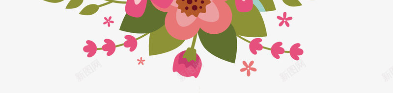 艺术花纹矢量图eps免抠素材_新图网 https://ixintu.com 图案 植物 花朵 英文字体 请柬贴画 鲜花 矢量图