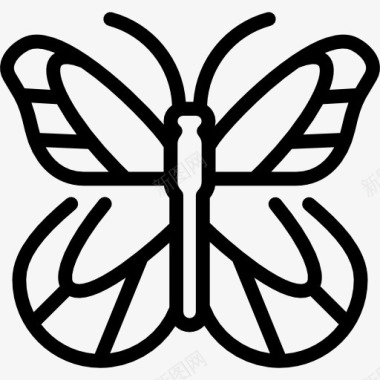 仙女的蝴蝶图标图标