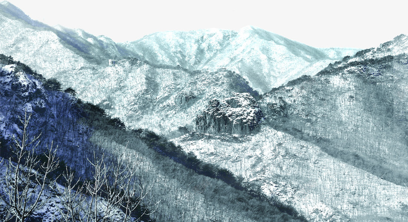 冬日雪地风景白色png免抠素材_新图网 https://ixintu.com 冬日 白色 雪地 风景