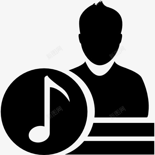 音乐老师图标png_新图网 https://ixintu.com 歌手的得分 注意 艺术家 音乐 音乐家