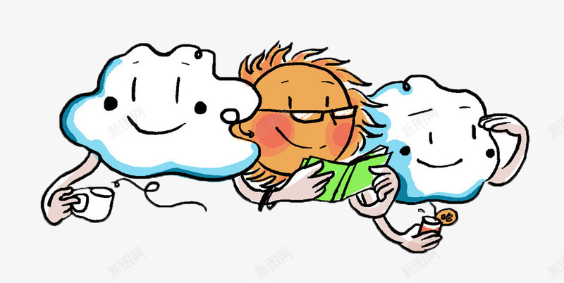 卡通版的天气图标png_新图网 https://ixintu.com 卡通天气图标 卡通版 天气图标 天气预报